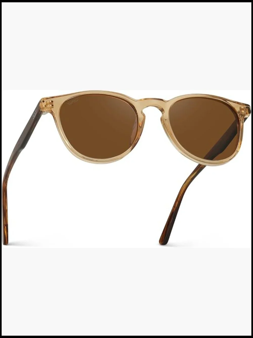 Classic Round Polarized Sunglasses with UV Protection